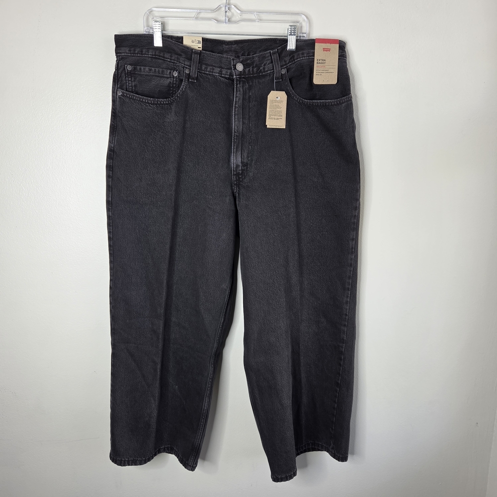 Levi's Extra Baggy Faded Black Jeans